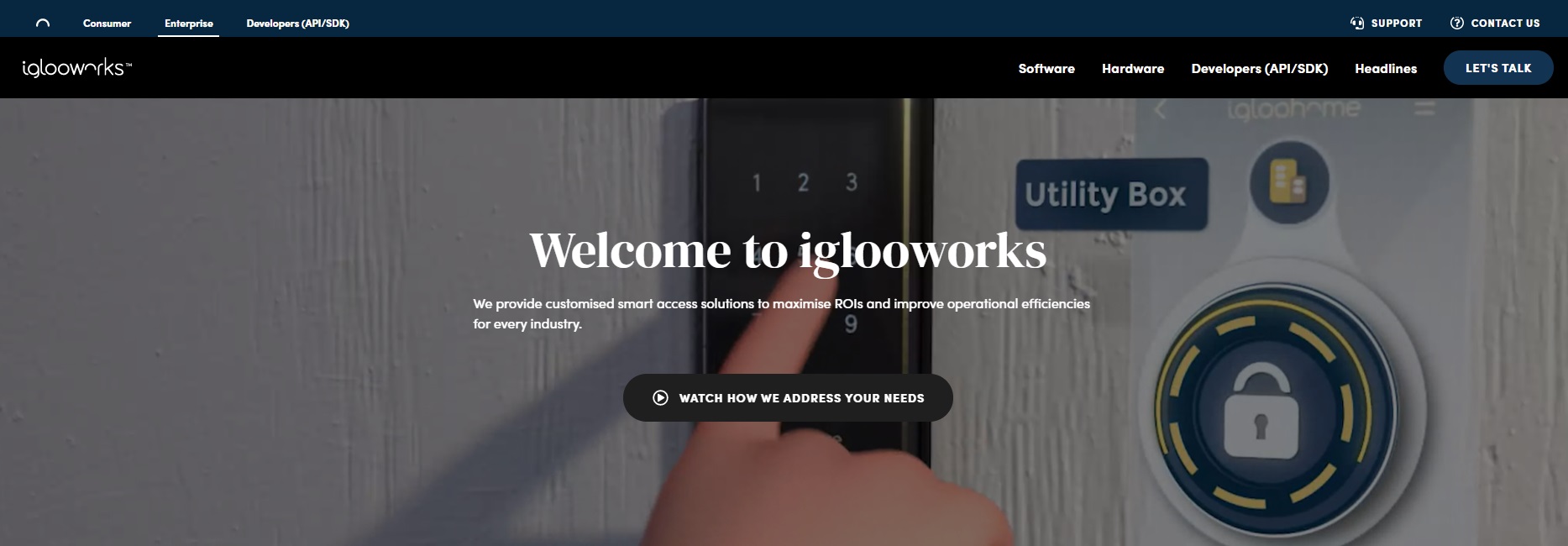 Iglooworks website screenshot