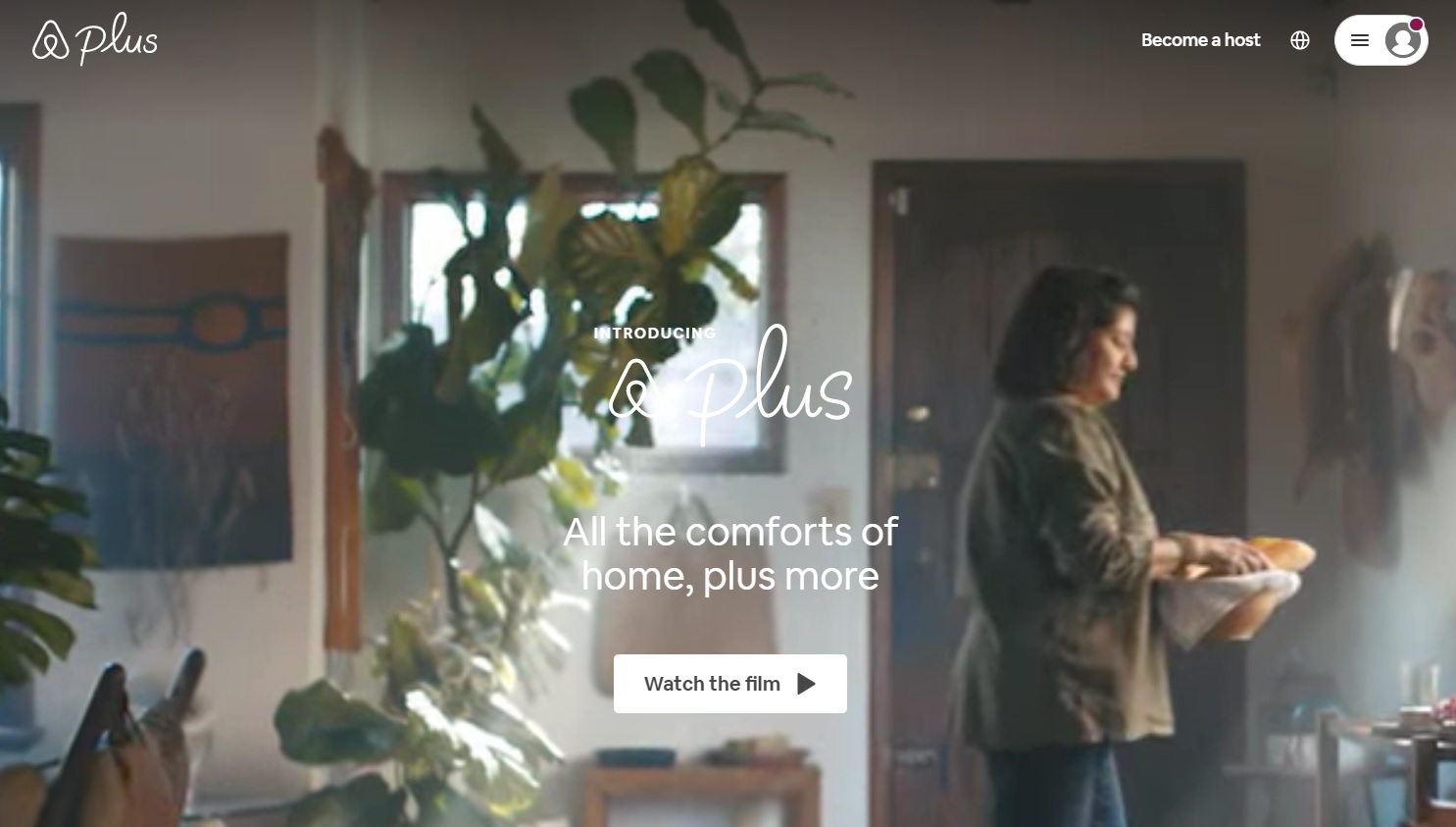 03_Airbnb Plus homepage screenshot