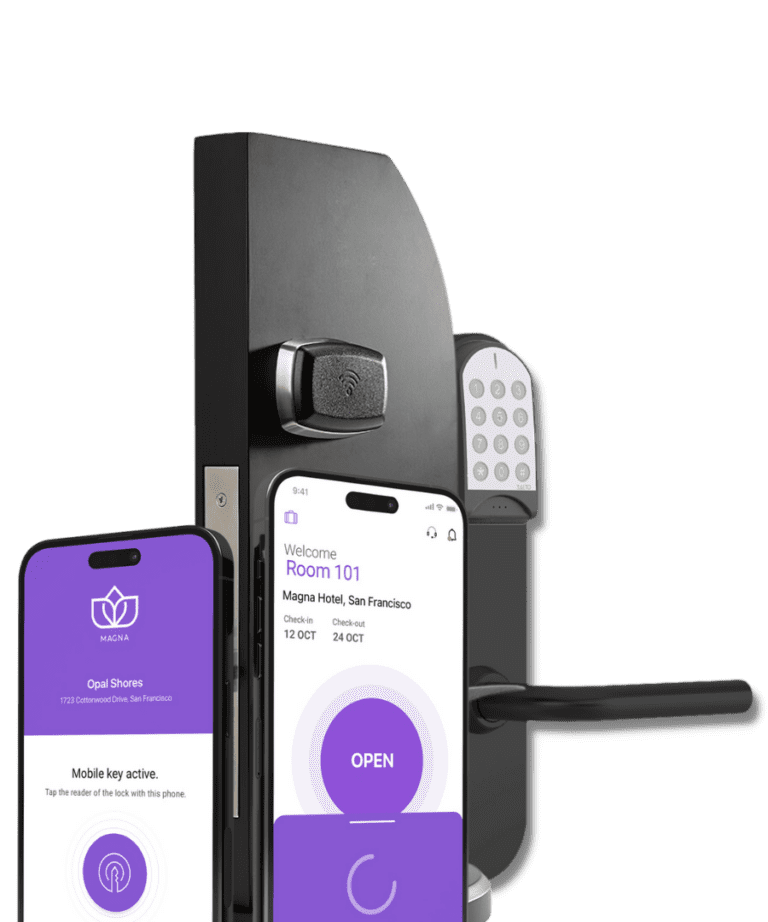 Product screenshot of Operto digital key and hotel locks