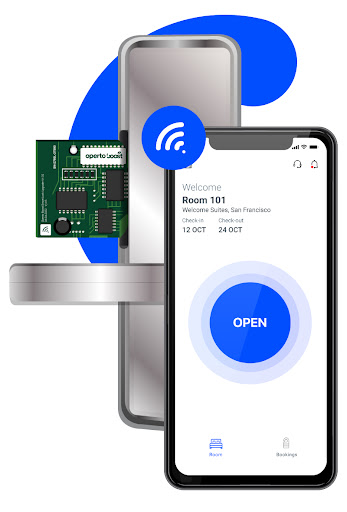 Image showing the Boost Smart Chip and Operto Guest check-in solution 