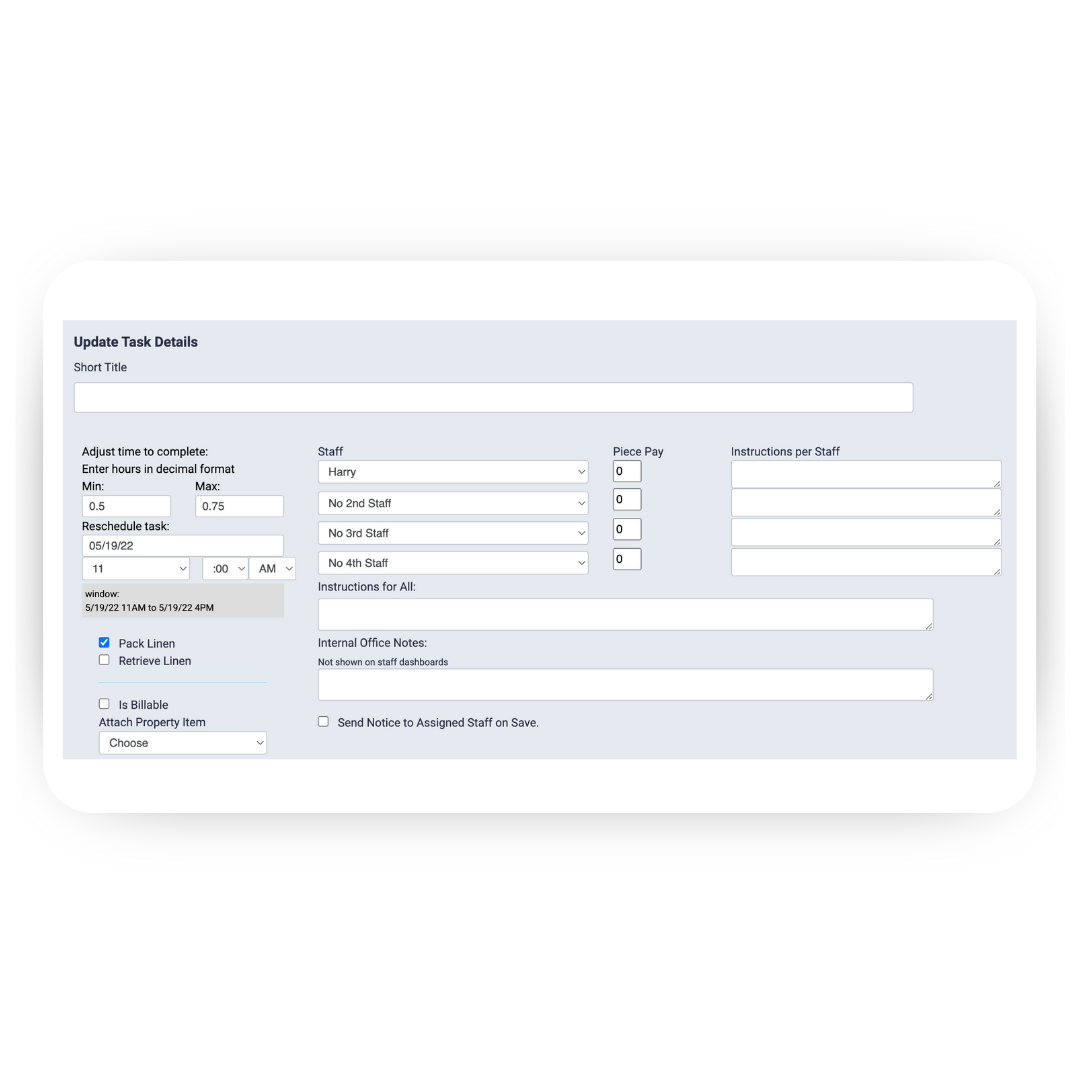 Operto Teams Task Details