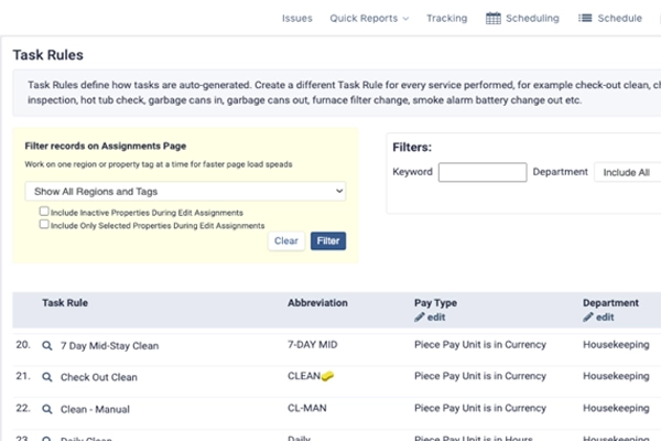 Operto Teams Dashboard Screenshot