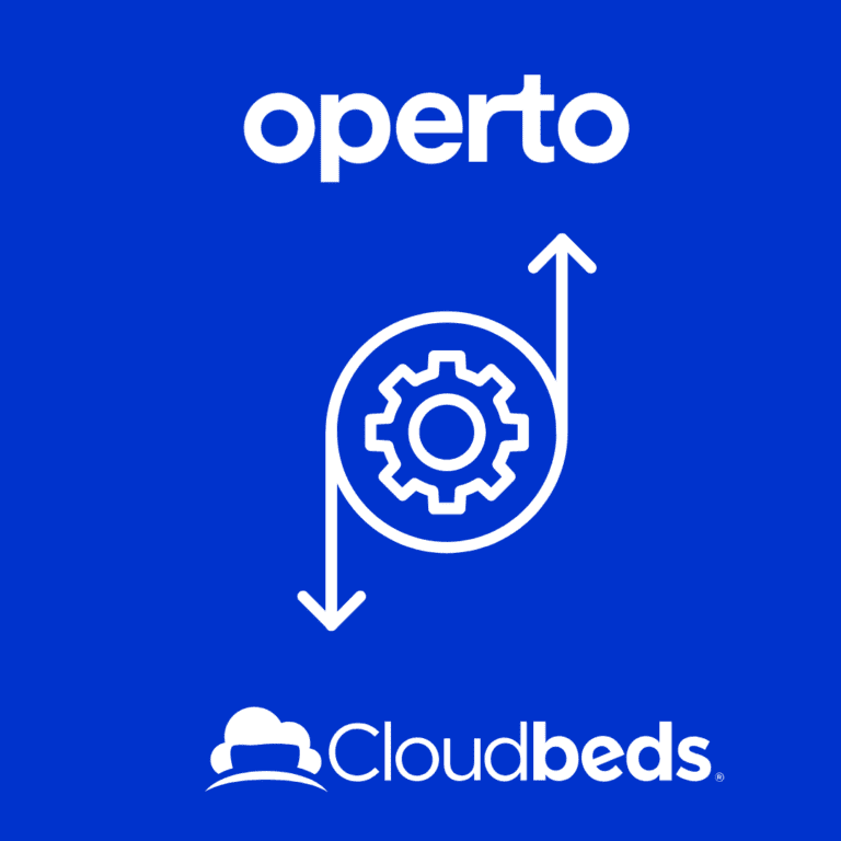 Operto + Cloudbeds Integration Graphic