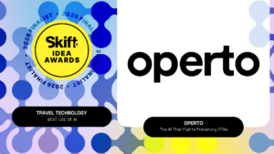 Operto was a 2026 finalist for the Skift Idea Award